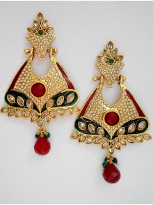 Polki Earrings